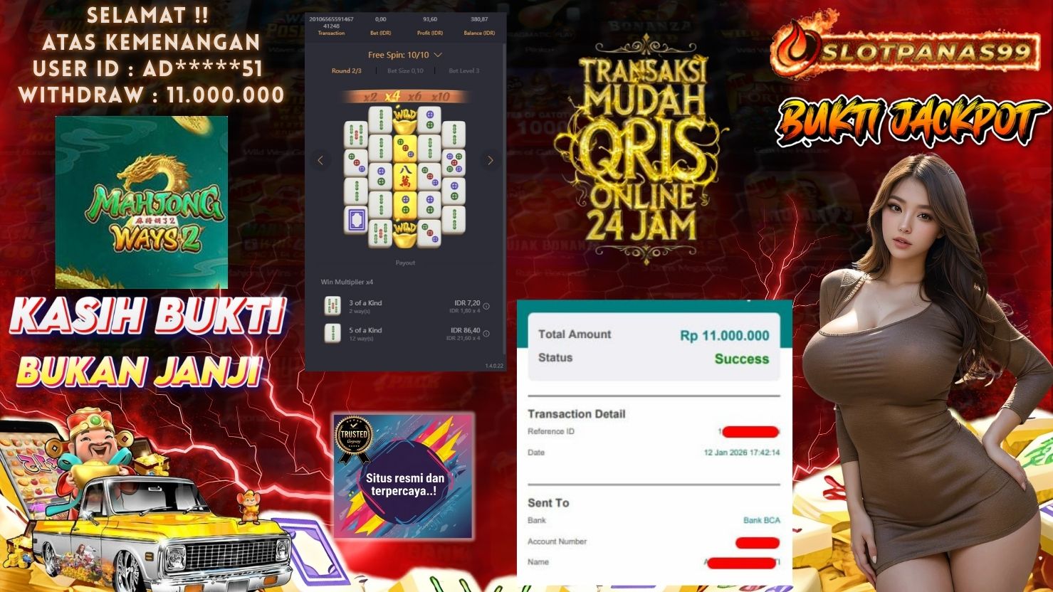 SLOTPANAS99 JACKPOT SLOT MAHJONG WAYS 2